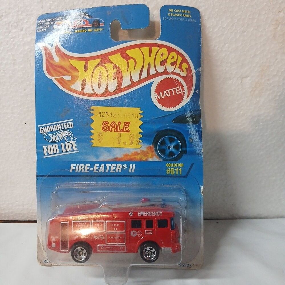 1996 Hot Wheels #611 Fire Eater II